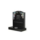 All Polished Black Granite with Lightly Blasted Fairies & Magic Dust Design